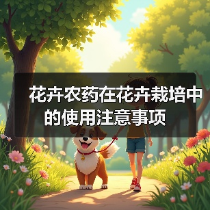 花卉农药在花卉栽培中的使用注意事项