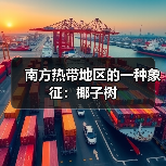 南方热带地区的一种象征:椰子树(图1) 南方热带地区的一种象征:椰子树(图1)