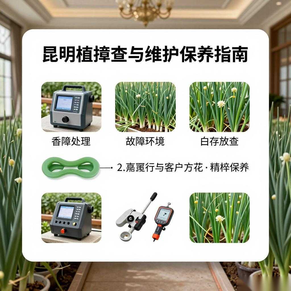 昆明植物园葱花展故障排查与维护保养指南｜实用指南