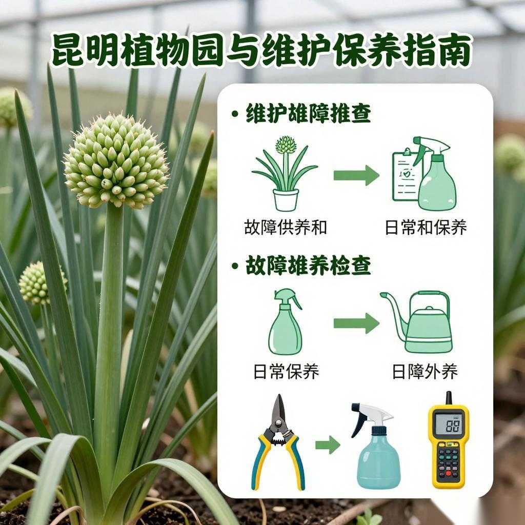 昆明植物园葱花展故障排查与维护保养指南｜实用指南(图2)