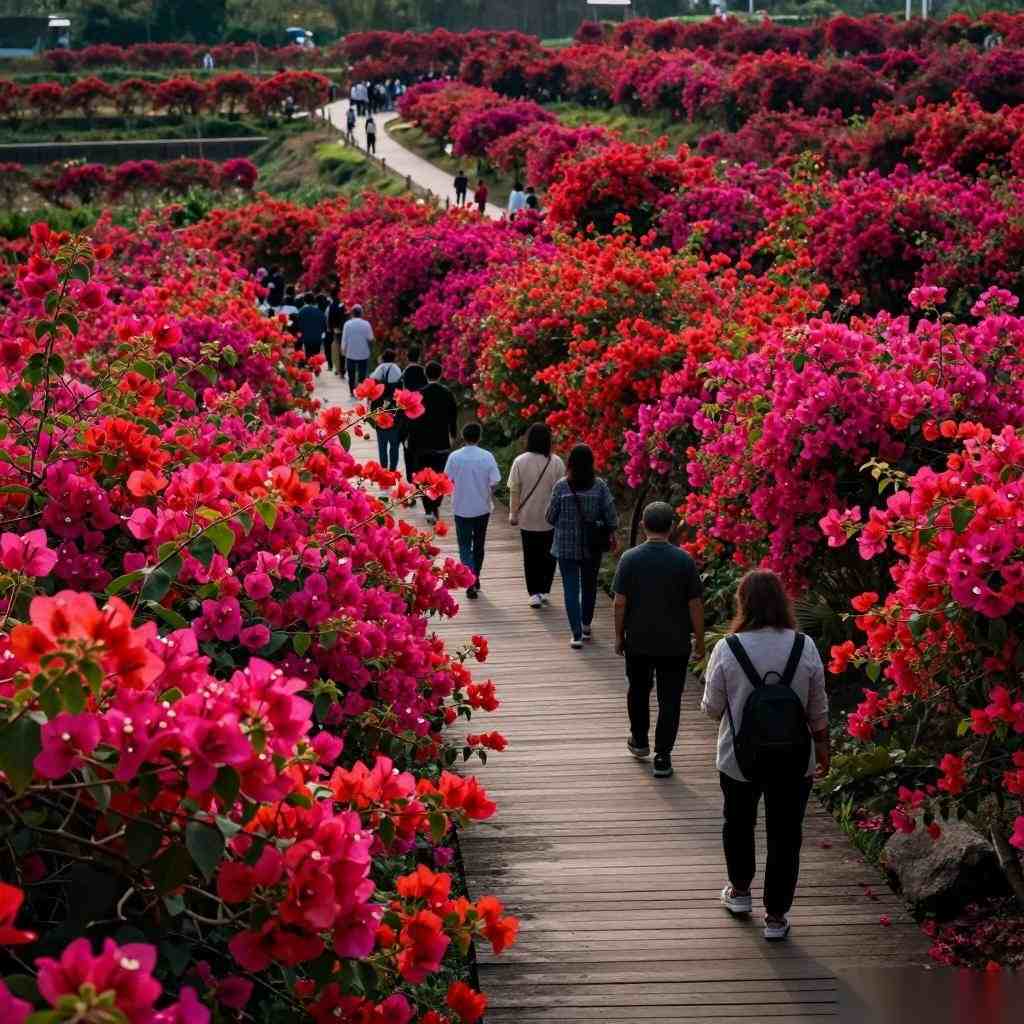 赏花旅游经济：农旅融合新业态下的网红打卡点实践案例分析