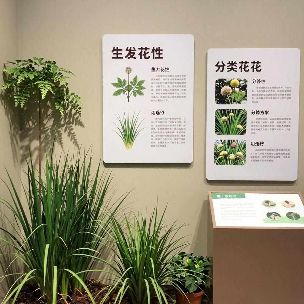 昆明植物园葱花展中的科普教育应用场景探索｜科普活动全攻略(图2)