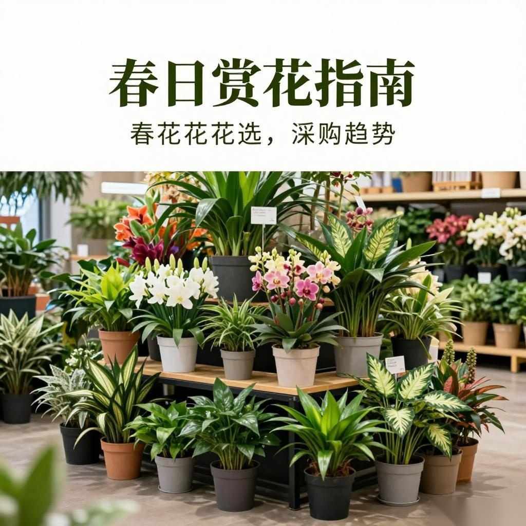 春日赏花指南：花卉绿植选购技巧与市场趋势分析