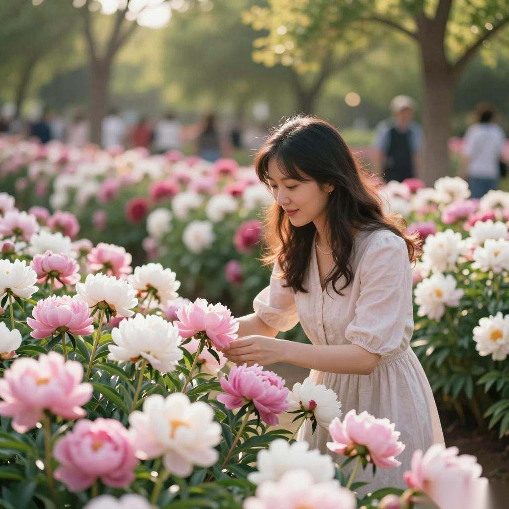 打造花海接力盛景的秘诀：芍药花期管理与应用全攻略(图2)