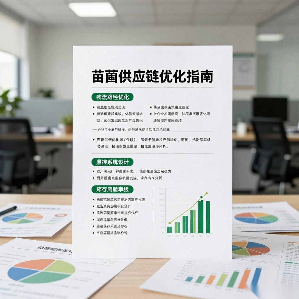 苗圃供应链优化指南：提升种苗物流效率与存活率(图1)