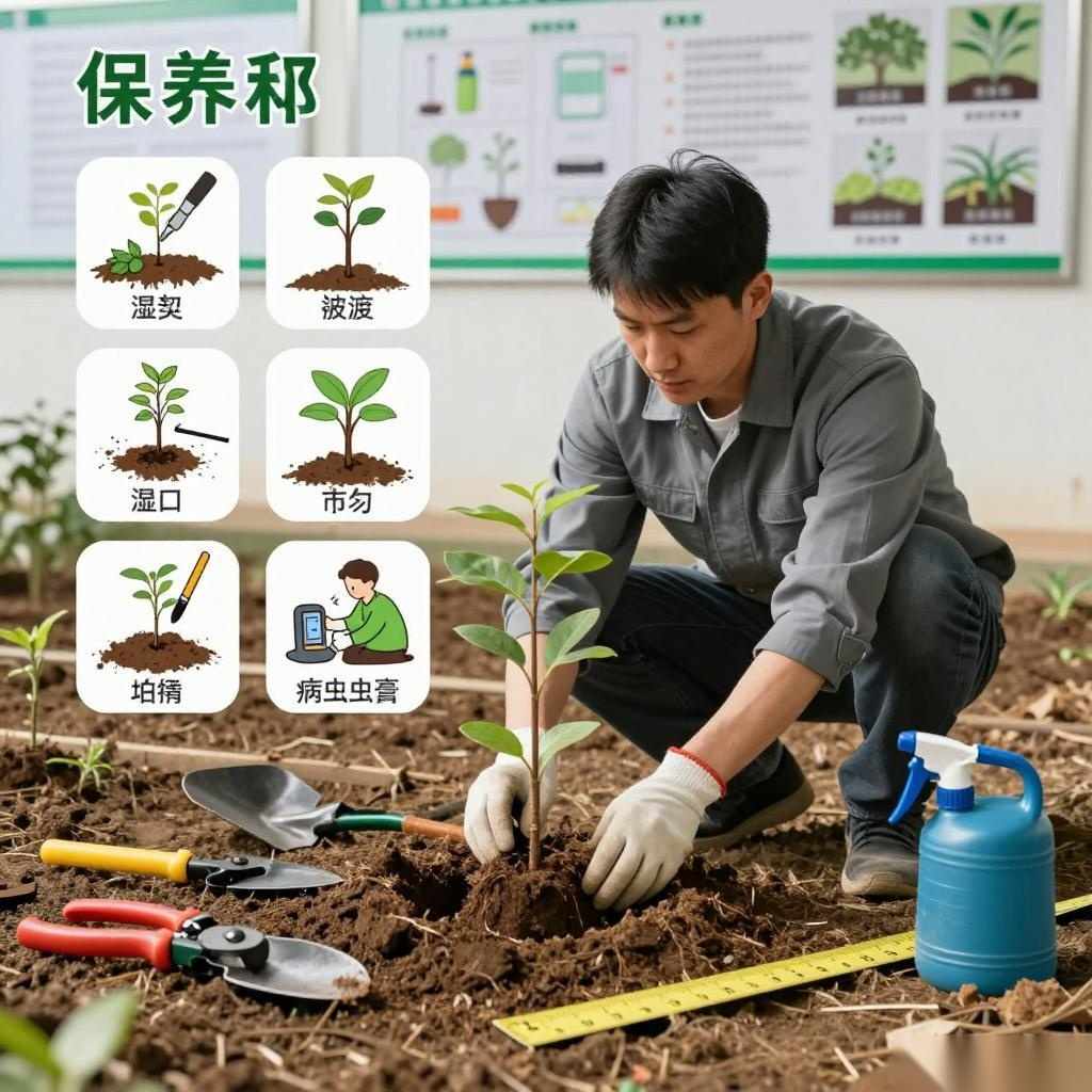 春季苗圃移栽作业故障排查与维护保养要点全攻略(图1)