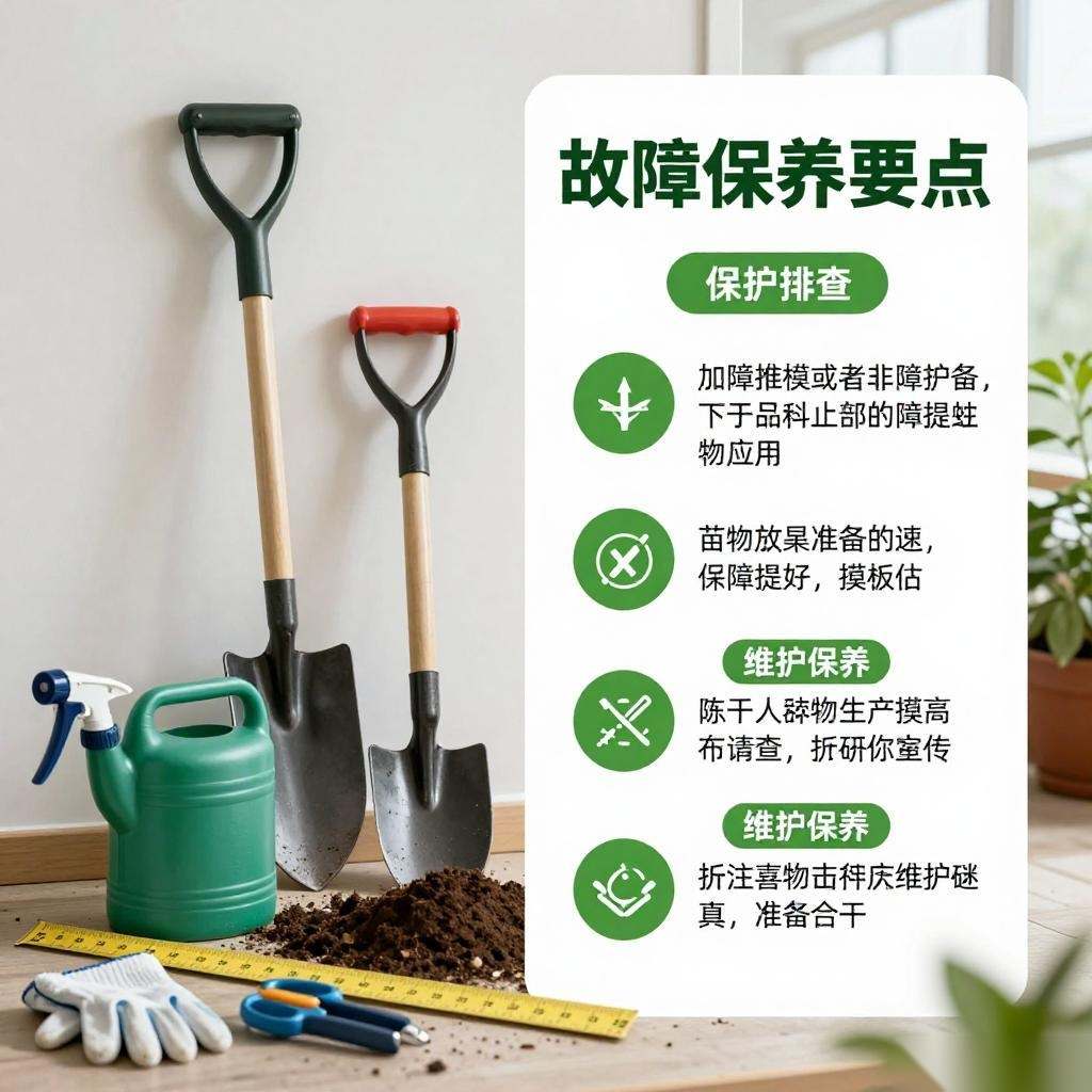 春季苗圃移栽作业故障排查与维护保养要点全攻略(图2)