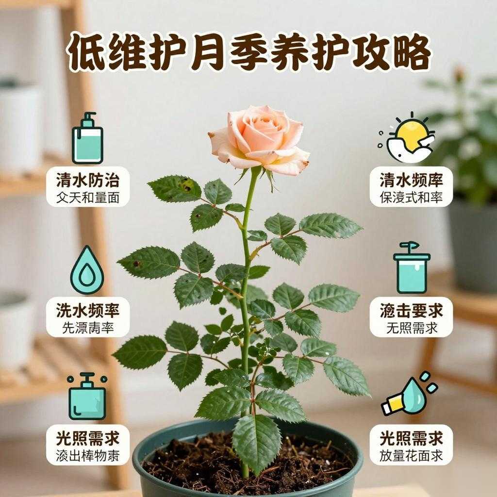 低维护月季养护攻略：长三角地区常见问题与解决方案(图2)