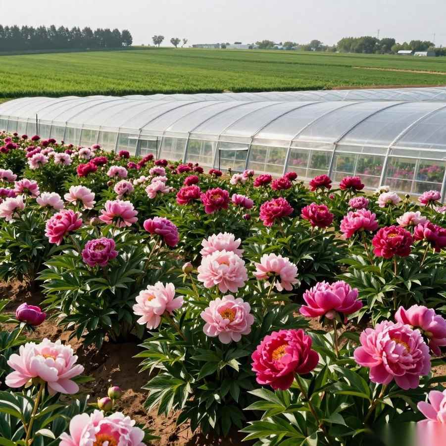 菏泽芍药产业发展指南：大棚与大田组合模式优化全攻略