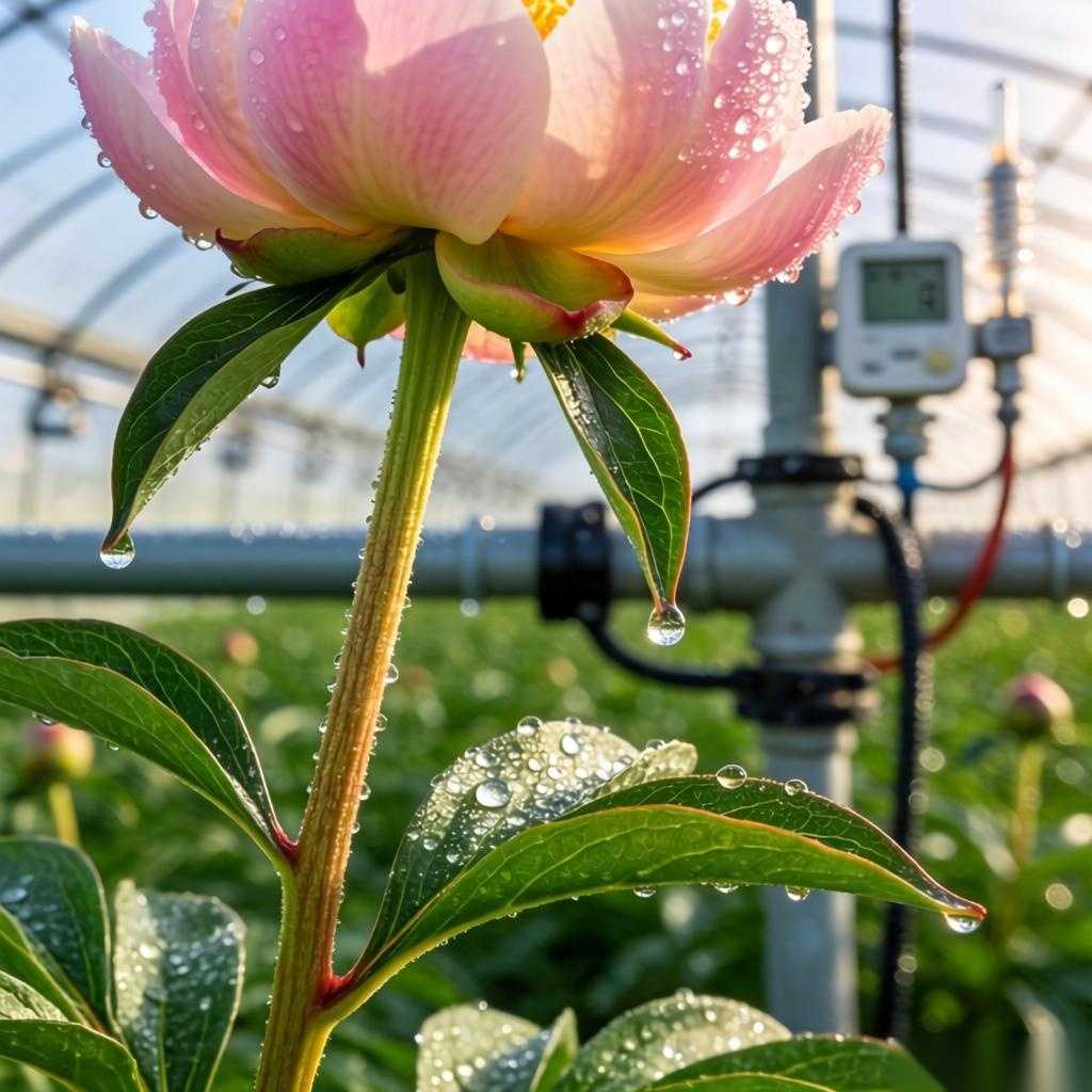 菏泽芍药产业发展指南：大棚与大田组合模式优化全攻略(图1)