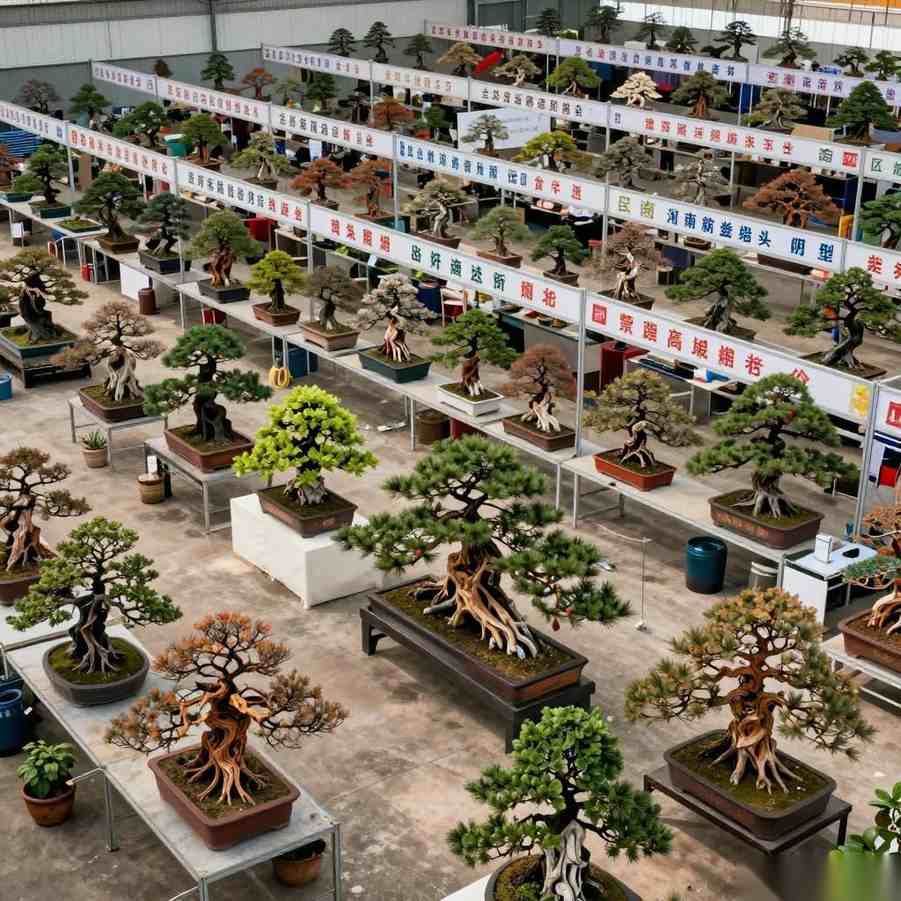 盆景贸易大会选型指南｜电商直播与拍卖夜实战策略