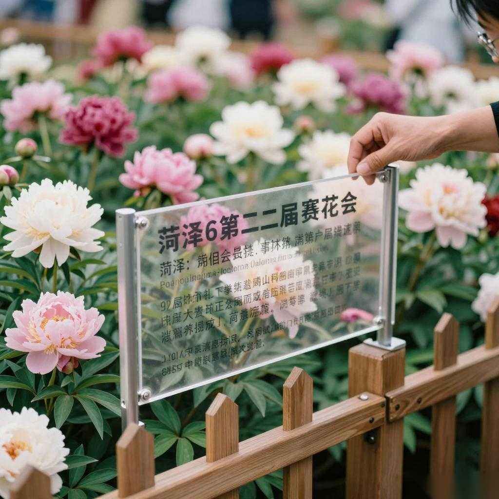 菏泽芍药赛花会观赏指南：设施安装与赏花技巧全解析(图1)