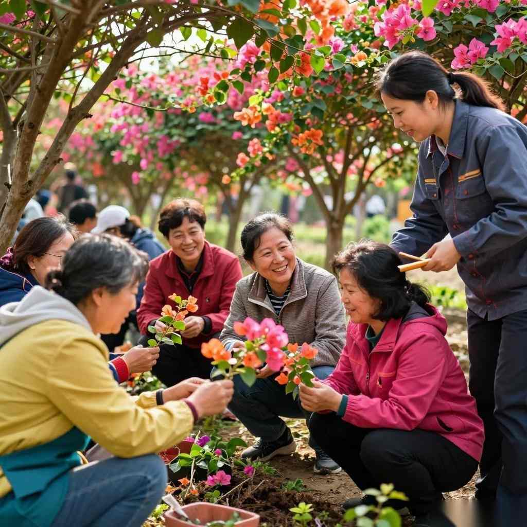 苗圃休闲观光与花海经济：打造乡村旅游新模式的选型指南与实践(图2)
