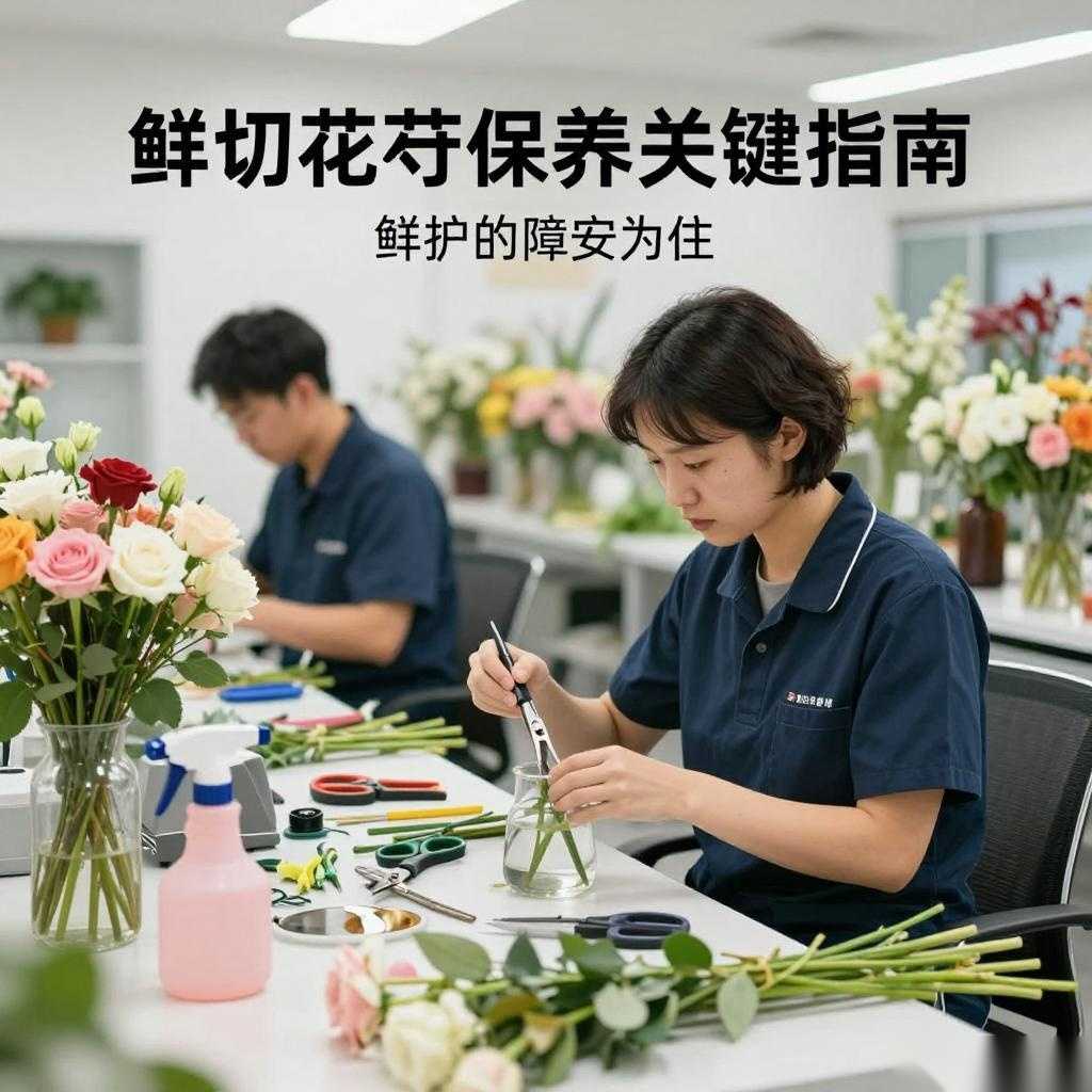 鲜切花产业故障排查与维护保养关键指南