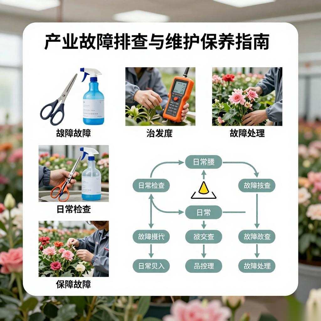 鲜切花产业故障排查与维护保养关键指南(图1)