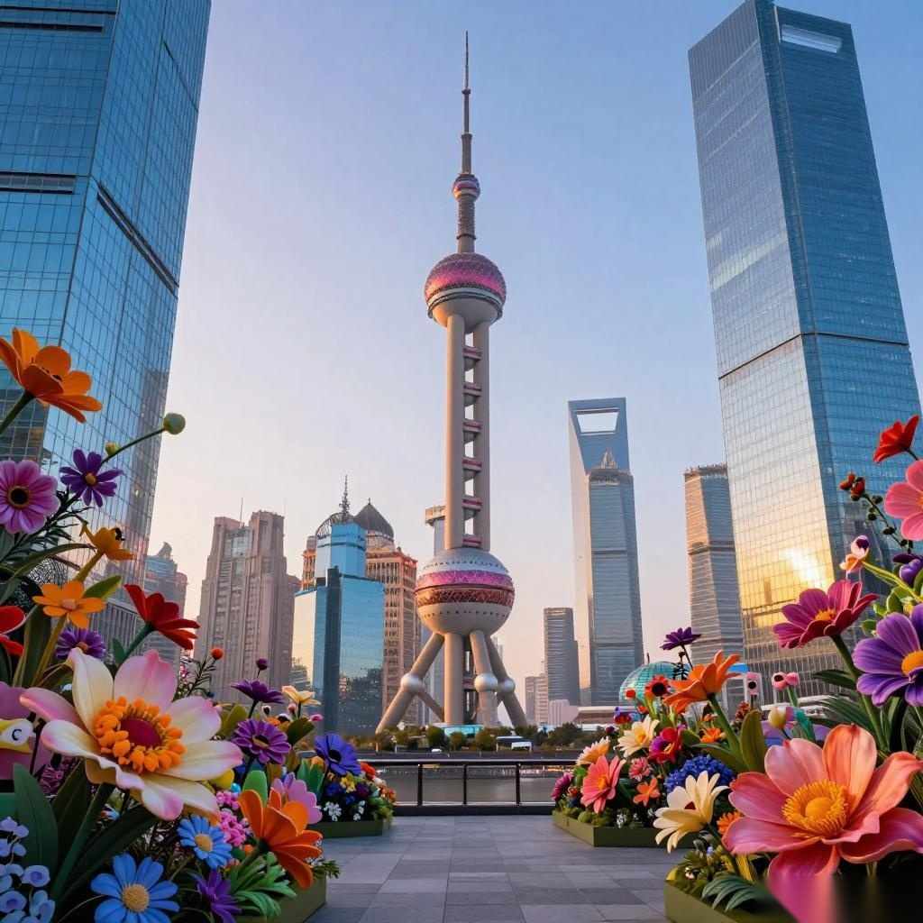 上海国际花卉节全城办展攻略：商圈花艺装置与打卡体验指南