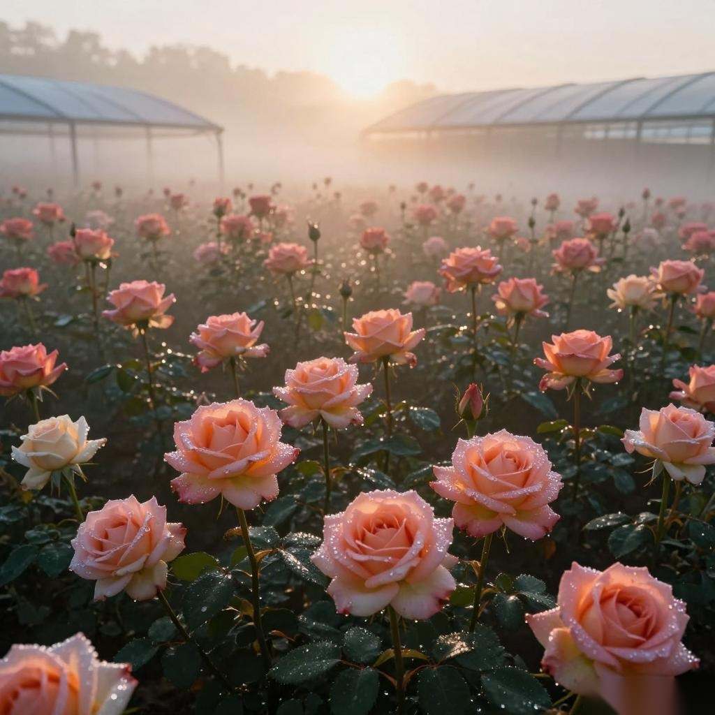 鲜切花苗圃种植与销售指南：玫瑰花基地建设与管理全攻略(图3)