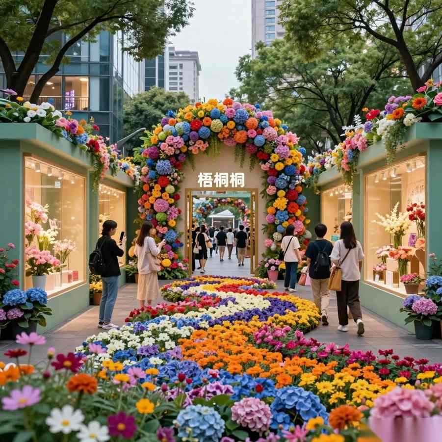 上海国际花卉节：全城办展模式下的商圈新体验指南