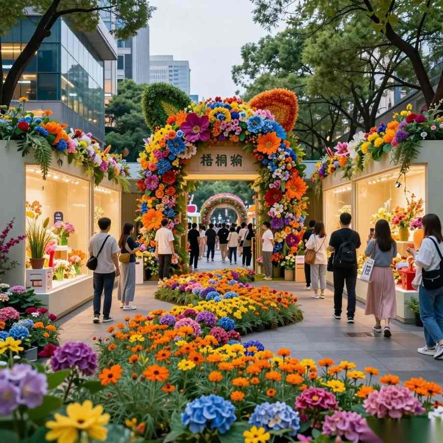 上海国际花卉节：全城办展模式下的商圈新体验指南(图2)