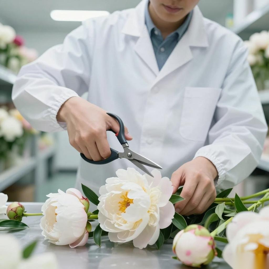 芍药鲜切花选型与养护指南：不同品种特性对比与关键参数｜鲜切花全攻略(图2)