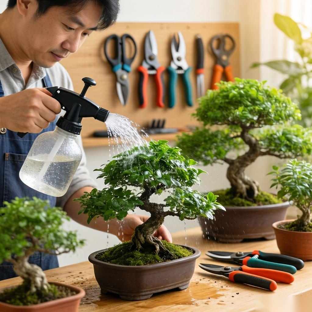 盆景制作安装调试技巧全攻略：新沂市盆景技能大赛展现青年匠人技艺(图2)