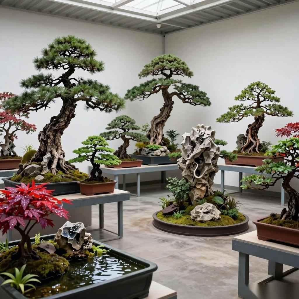 盆景制作选型指南：松柏杂木山水水旱盆景核心技巧(图2)