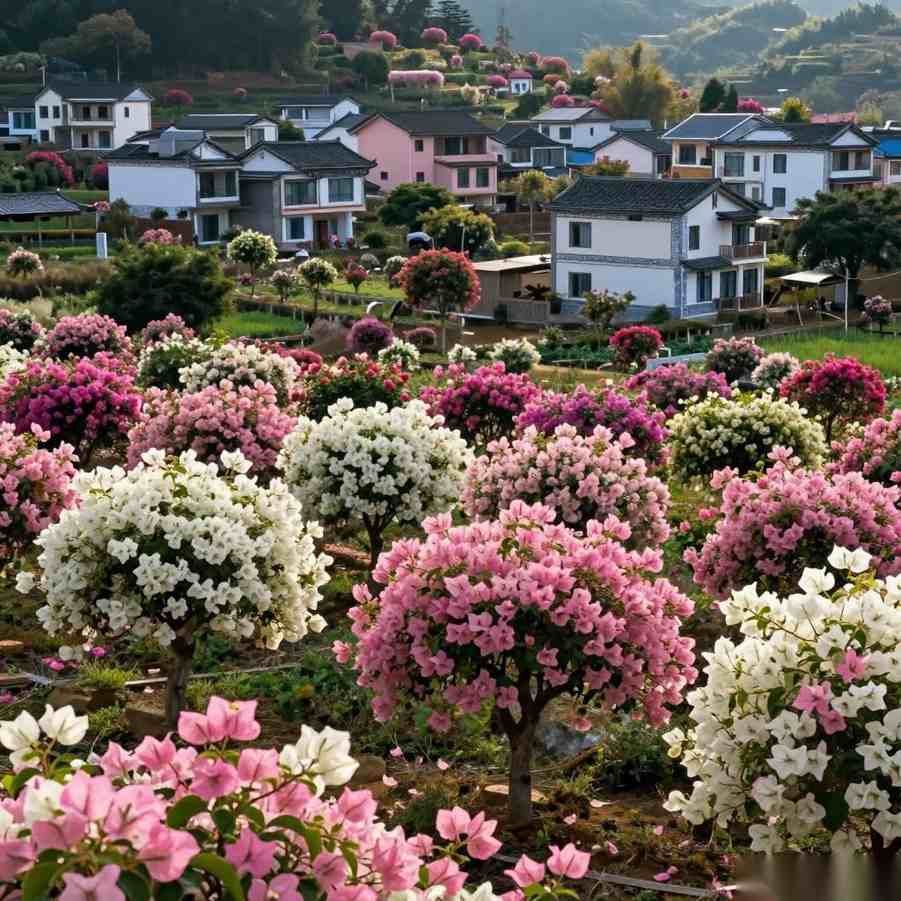 三角梅苗圃基地打造农旅融合新典范｜生态与经济双赢路径