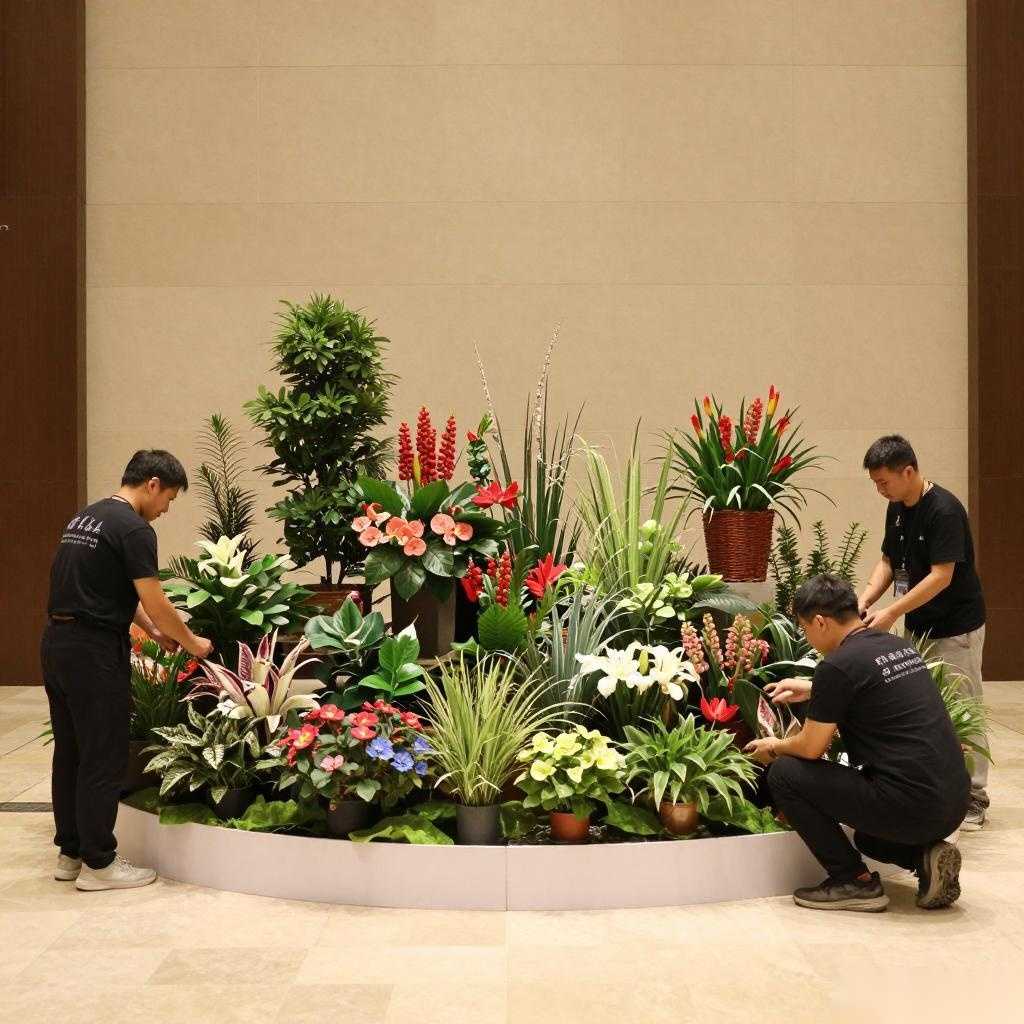 上海国际花卉节全城联动指南：花卉景观安装与体验