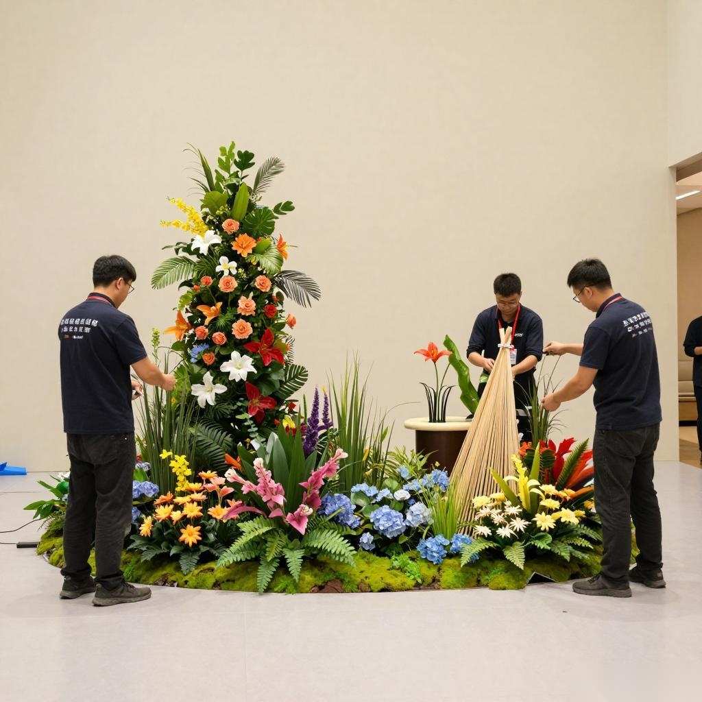 上海国际花卉节全城联动指南：花卉景观安装与体验(图2)