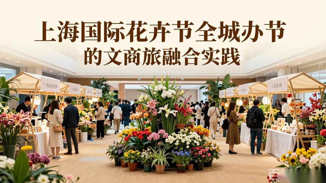上海国际花卉节：全城办节的文商旅融合实践｜城市活动策划指南
