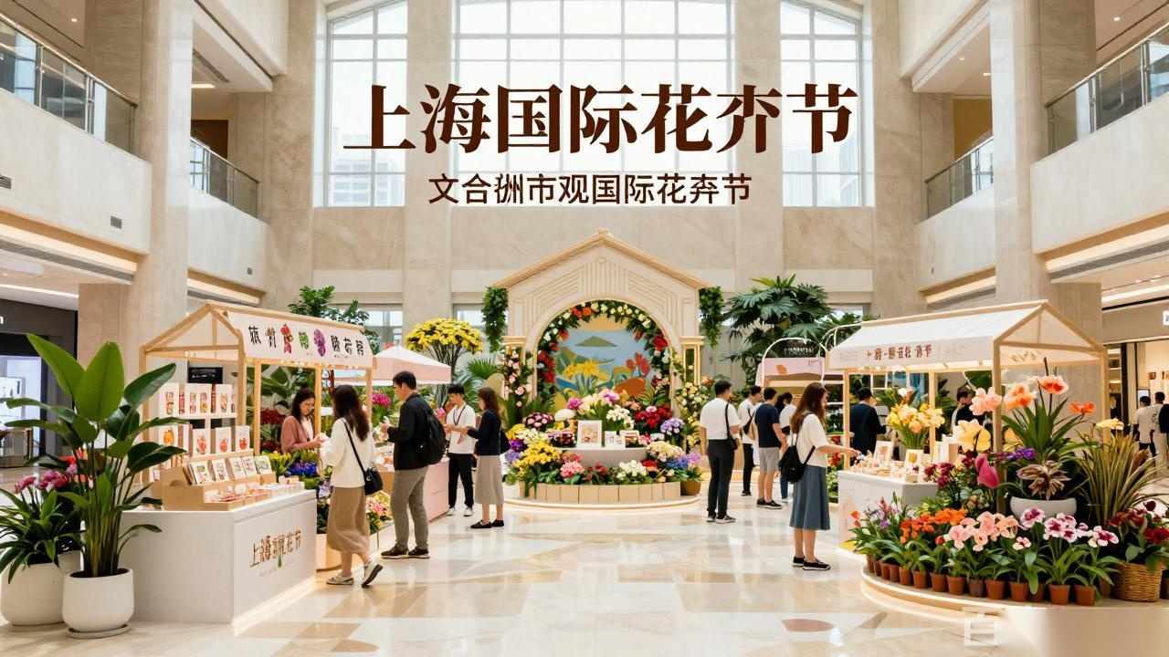 上海国际花卉节：全城办节的文商旅融合实践｜城市活动策划指南(图2)