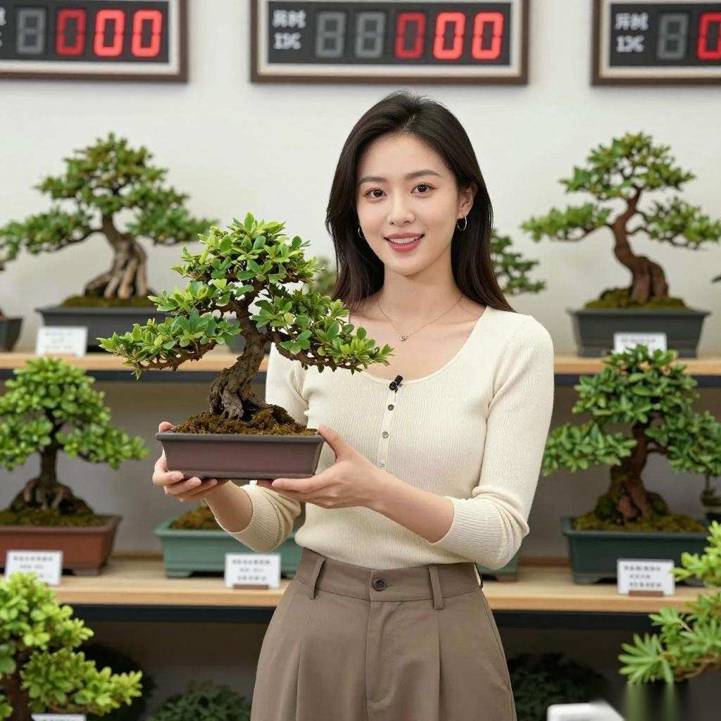电商直播如何重塑盆景贸易新生态|盆景贸易发展指南(图2) 电商直播如何重塑盆景贸易新生态|盆景贸易发展指南(图2)