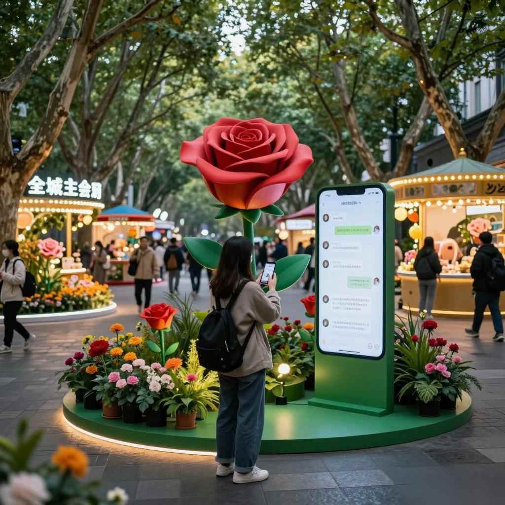 上海国际花卉节AI互动赏花全城办节模式解析全攻略
