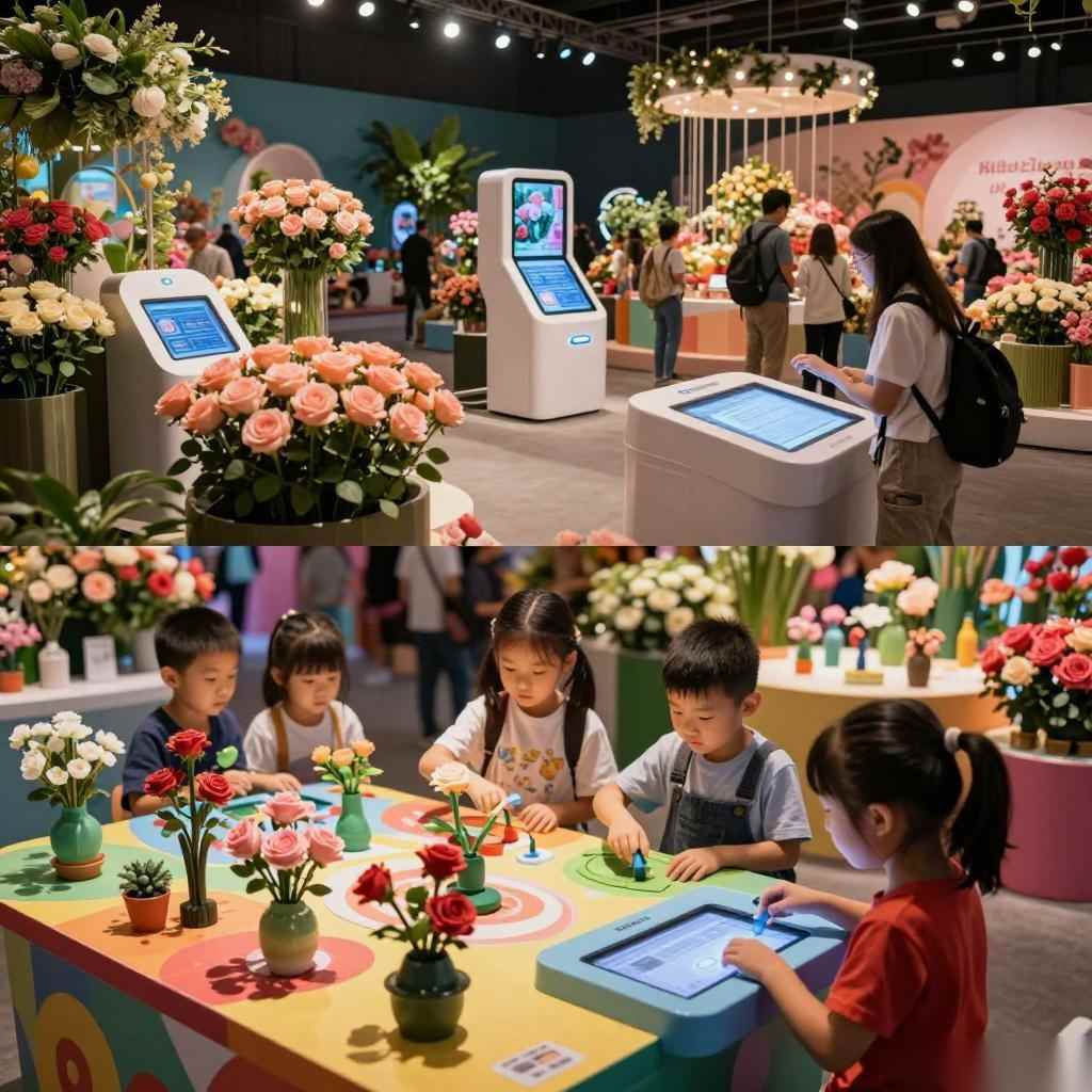 上海国际花卉节AI互动赏花全城办节模式解析全攻略(图3)