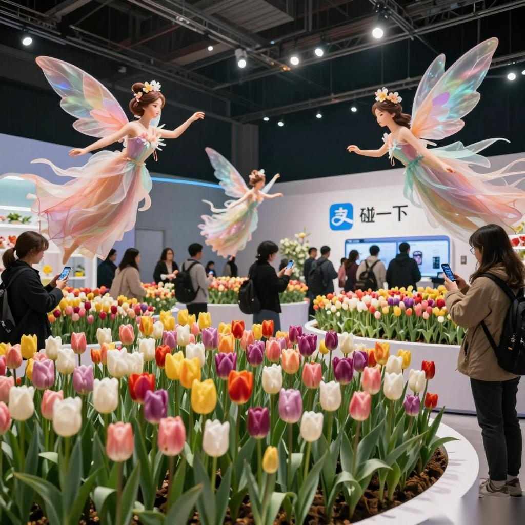 数字化技术助力上海国际花卉节 AI互动赏花新体验指南