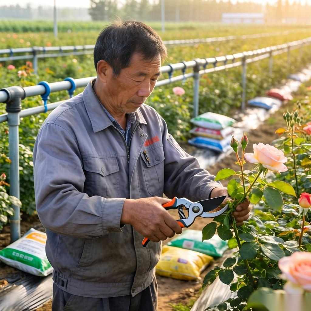 玫瑰种植故障排查与维护保养指南：提升产量与品质(图2)