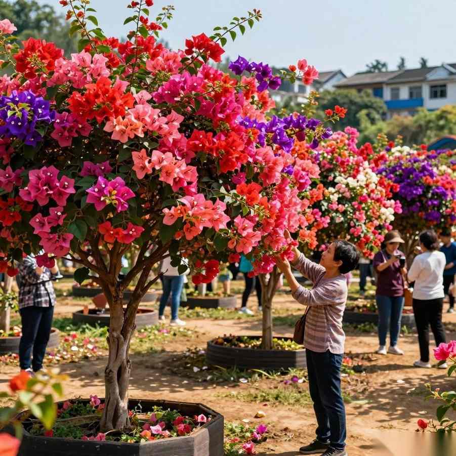 三角梅苗圃基地维护保养指南：保持伊娃系列最佳观赏效果全攻略