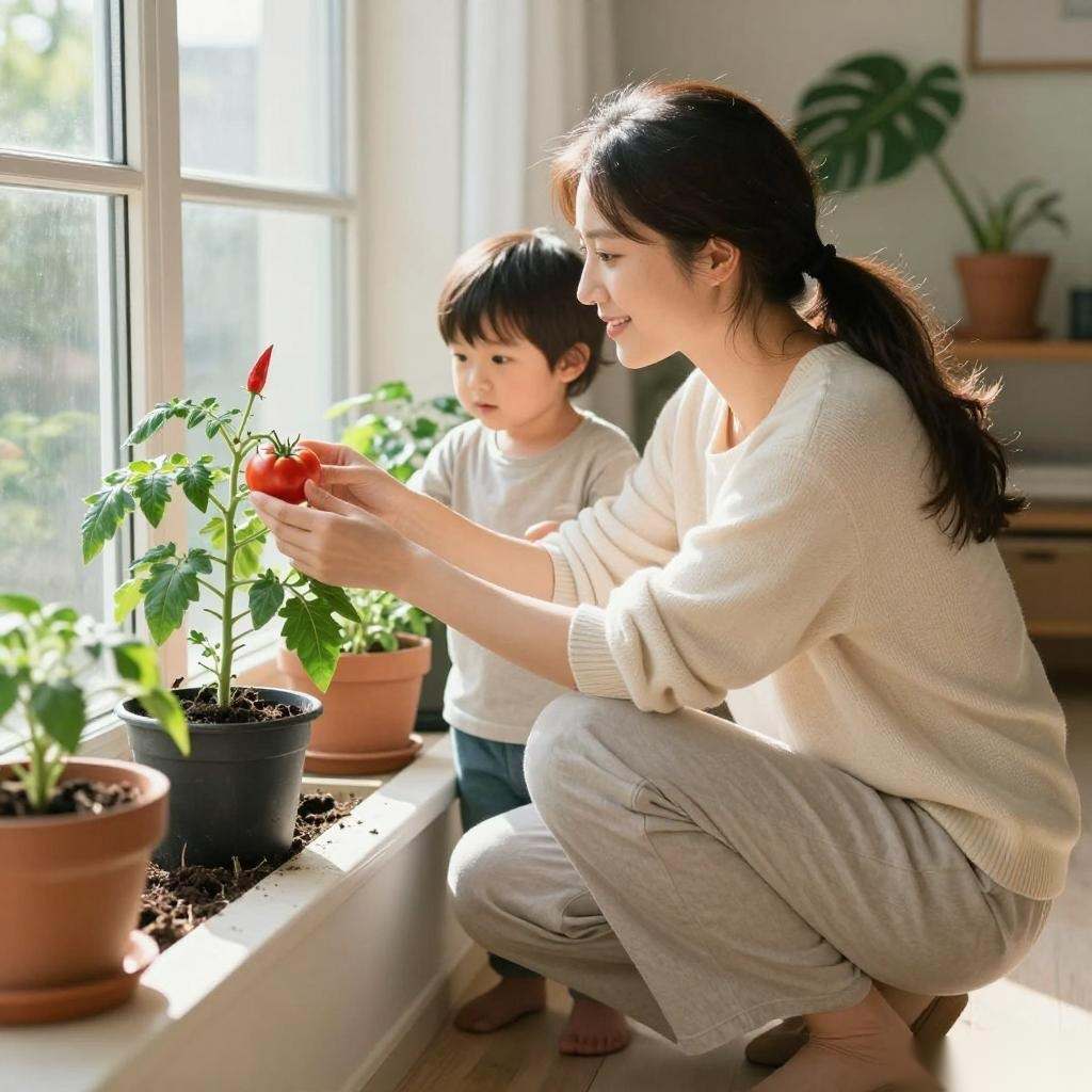 家庭园艺新趋势：盆栽辣椒西红柿种植全攻略(图2)