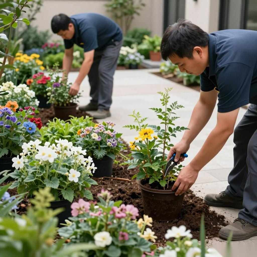 打造四月花境：庭院地栽花卉安装调试与使用方法全攻略