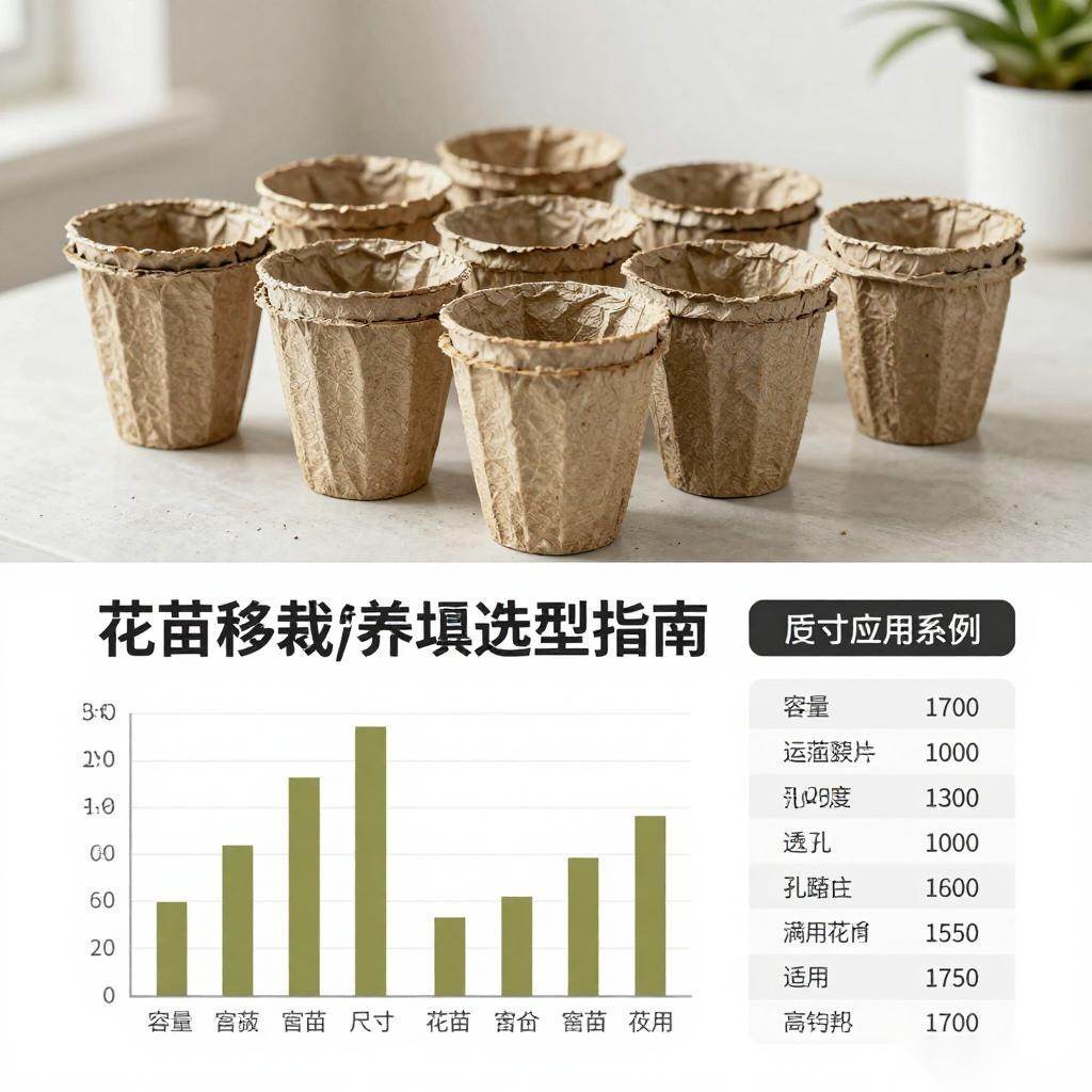 花苗移栽营养钵选型指南：参数对比与应用实践全攻略