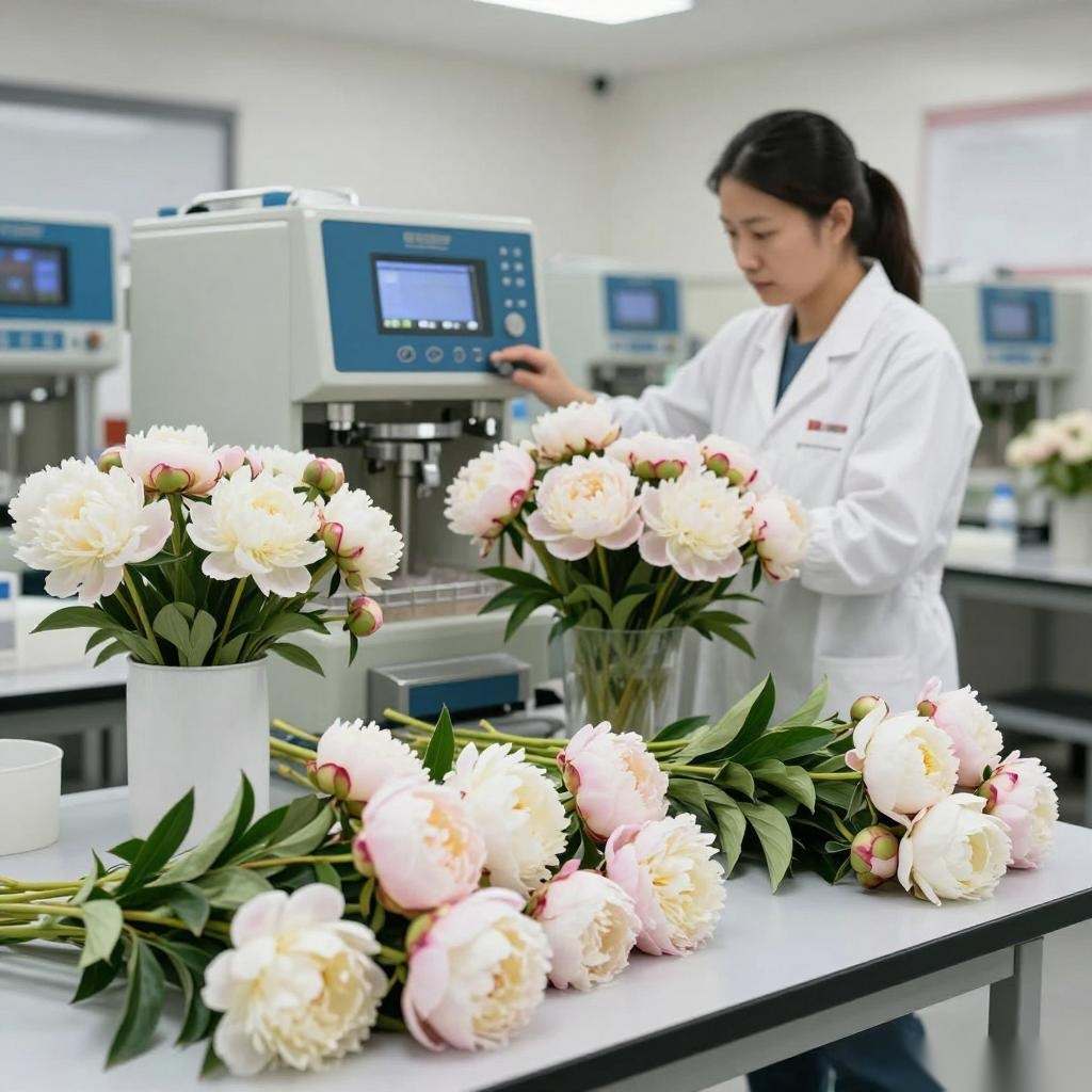菏泽芍药鲜切花产业:采后处理与维护保养的关键环节全攻略(图1) 菏泽芍药鲜切花产业:采后处理与维护保养的关键环节全攻略(图1)