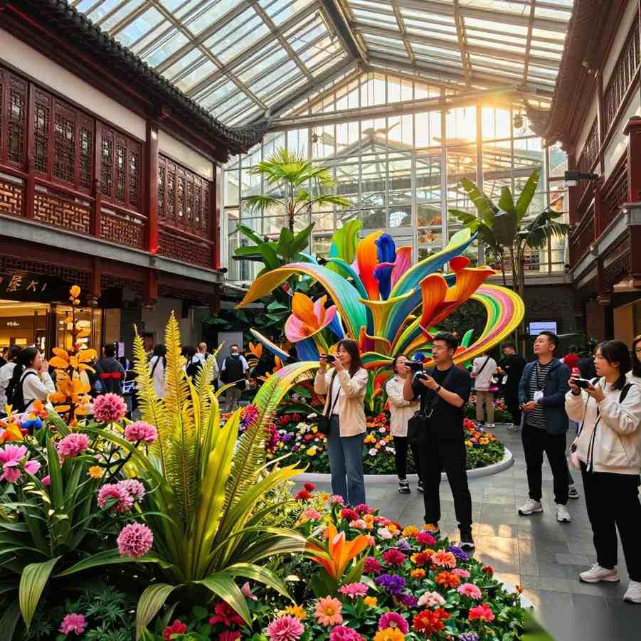 上海国际花卉节：城市生态服务的维护与保养实践指南
