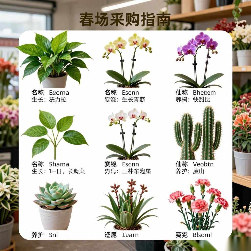 春日花卉市场选购指南：热门花卉苗种对比与趋势分析