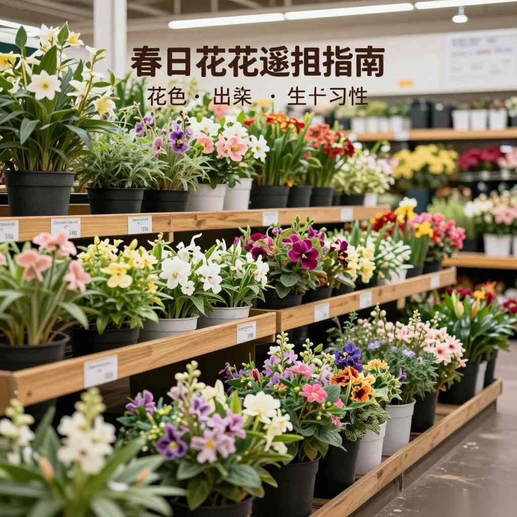 春日花卉市场选购指南：热门花卉苗种对比与趋势分析(图2)