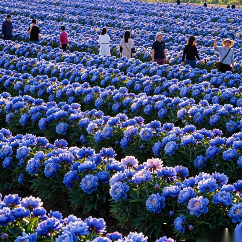 菏泽芍药花海：鲜切花产业的应用场景与发展潜力指南(图3)