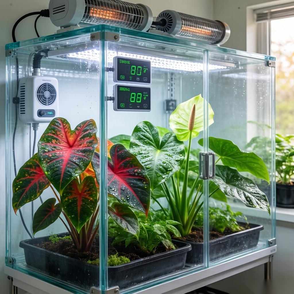 彩叶芋与海芋养护故障排查及维护保养指南|热带植物养护全攻略(图3) 彩叶芋与海芋养护故障排查及维护保养指南|热带植物养护全攻略(图3)