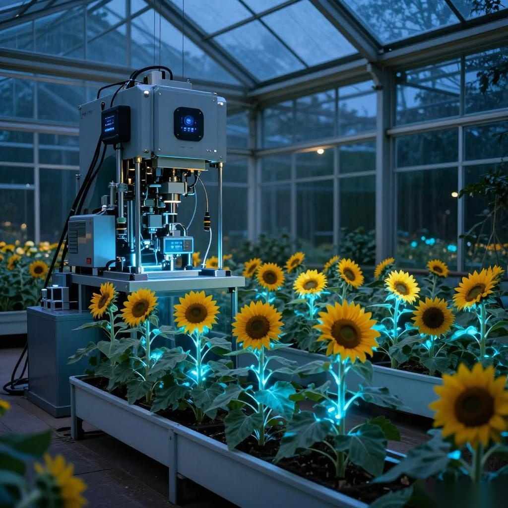 智能园艺创新引领未来：AI花箱与发光植物技术发展前景｜园艺科技新趋势