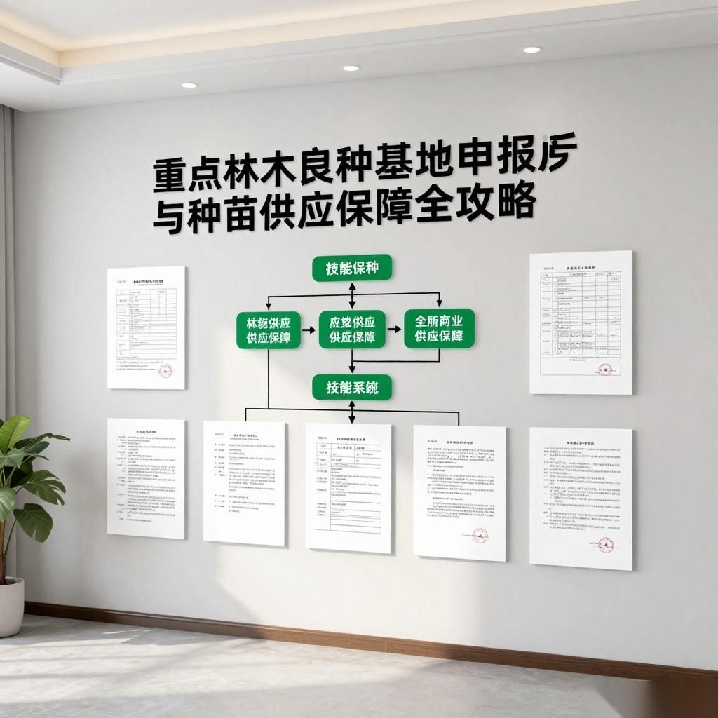 重点林木良种基地申报与种苗供应保障全攻略