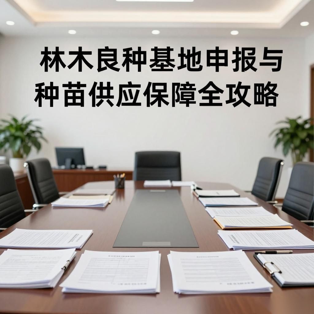 重点林木良种基地申报与种苗供应保障全攻略(图2)
