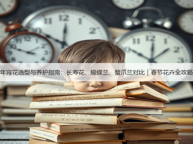 年宵花选型与养护指南：长寿花、蝴蝶兰、蟹爪兰对比｜春节花卉全攻略(图2)